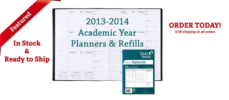 2014 Academic Planners