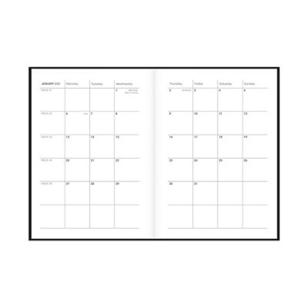 QUO VADIS Bilingual Annual Planner 2025 - Small 4x6 Inch, Weekly View, Removable Booklet, January To December - View #11
