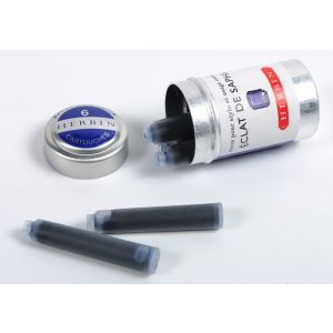 J. Herbin H201 Rollerball Pen Refill Cartridges (Tin of 6)