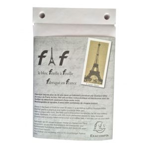 thumbnail image 2 of Exacompta FAF Desk Pad W/ Blank Refill - 4 1/4 X 7 1/4 2 of 9