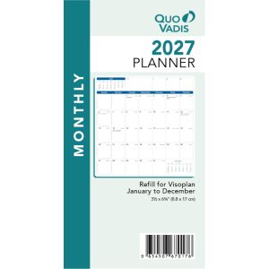 Quo Vadis Visoplan Planner Refill - Model # 6701 (Jan 2025 - Dec 2025)