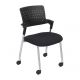 Safco 4013BL Spry Guest Chair Black (Qty. 2), Black