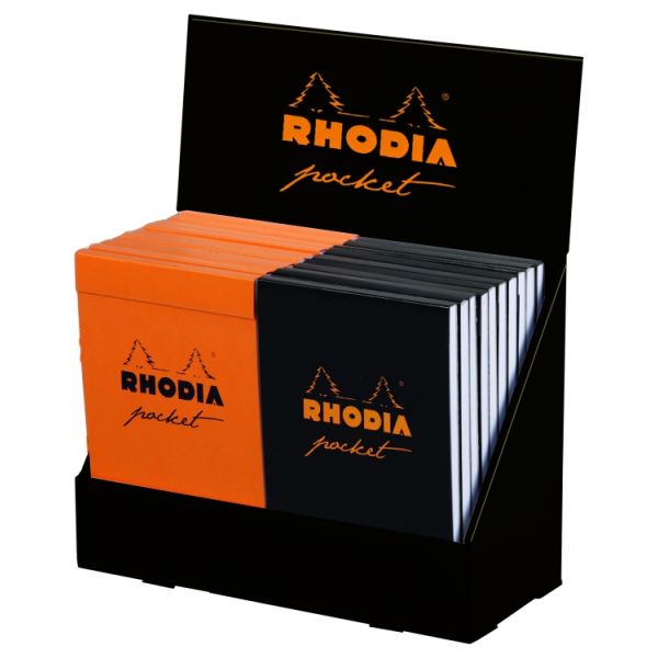 Rhodia Classic White Notepad lined 3-3/8 in Pack of 3 x 4-3/4 in 
