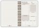 Clairefontaine Inspire Daily Planner Wirebound Notebook - Undated - 6 x 8 1/4