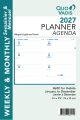 Quo Vadis Model # 5601 Hebdo Planner Refill (Jan 2025 - Dec 2025)