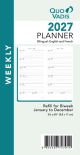 Quo Vadis Biweek Planner Refill - Model # 4701 (Jan 2027 - Dec 2027)