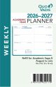 Quo Vadis Model # 3201 Sapa X Academic Planner Plain Edge Refill (Aug 2026 - Aug 2027)