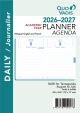 Quo Vadis Model # 2901 Textagenda Planner Plain Edge Refill (Aug 2026 - July 2027)